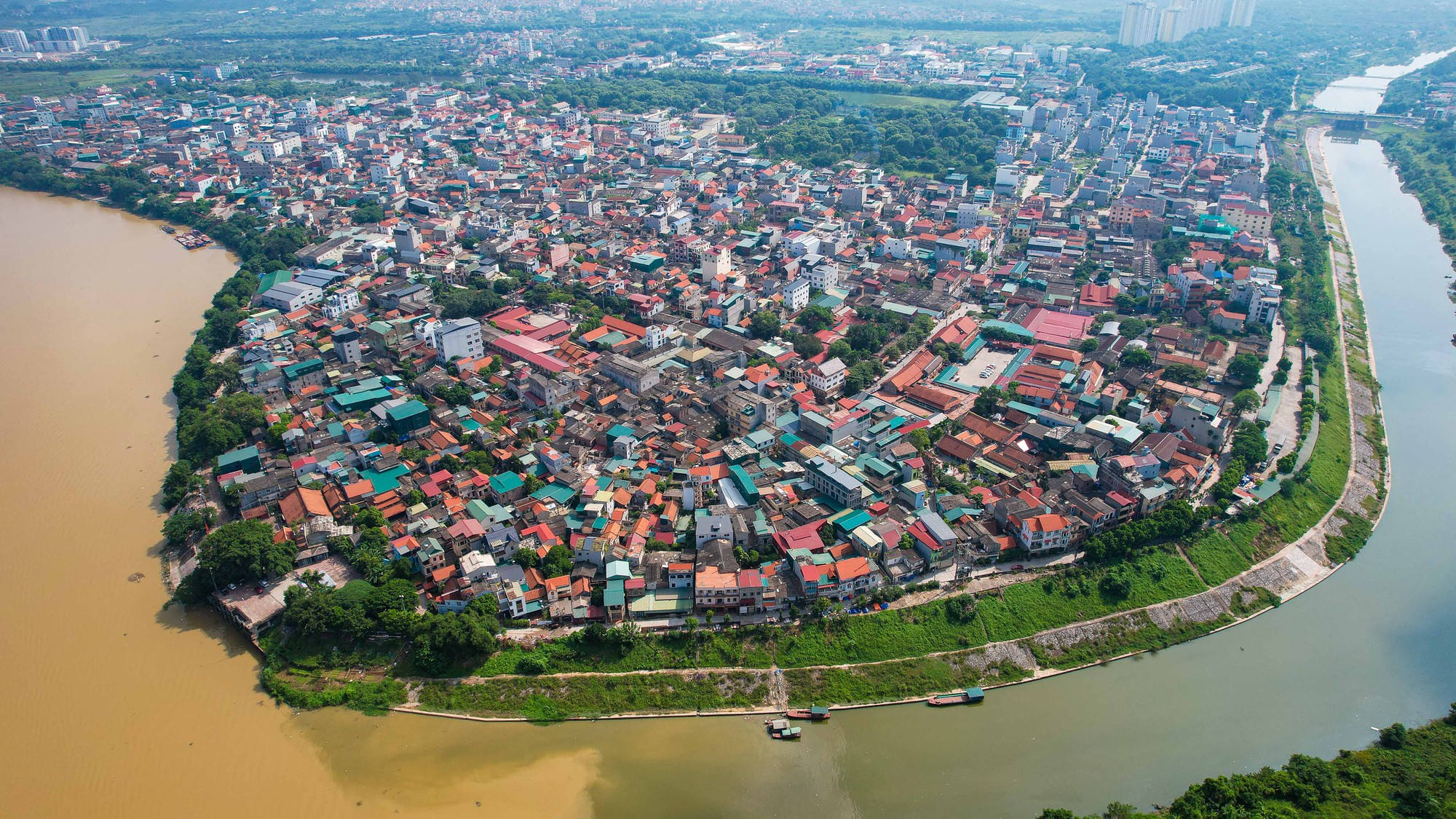 Toàn cảnh huyện Gia Lâm trước ngày lên quận - Ảnh 1.