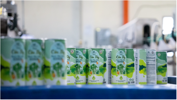 Goce.vn cho ra mắt sản phẩm nước cần tây thạch nha đam hương dứa - Ảnh 1.