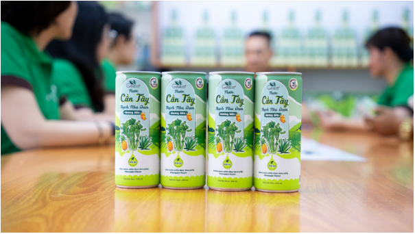 Goce.vn cho ra mắt sản phẩm nước cần tây thạch nha đam hương dứa - Ảnh 2.