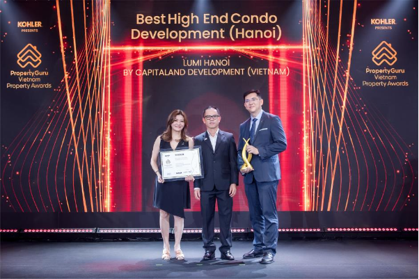 CapitaLand Development “bội thu” tại giải thưởng bất động sản Việt Nam PropertyGuru 2023 - Ảnh 3.