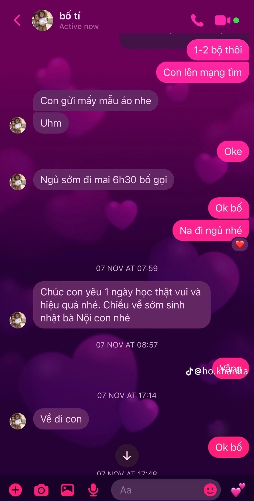 Con gái chia sẻ loạt tin nhắn với Hồ Hoài Anh, khẳng định 1 điều về bố- Ảnh 6. Con gái chia sẻ loạt tin nhắn với Hồ Hoài Anh, khẳng định 1 điều về bố- Ảnh 6.