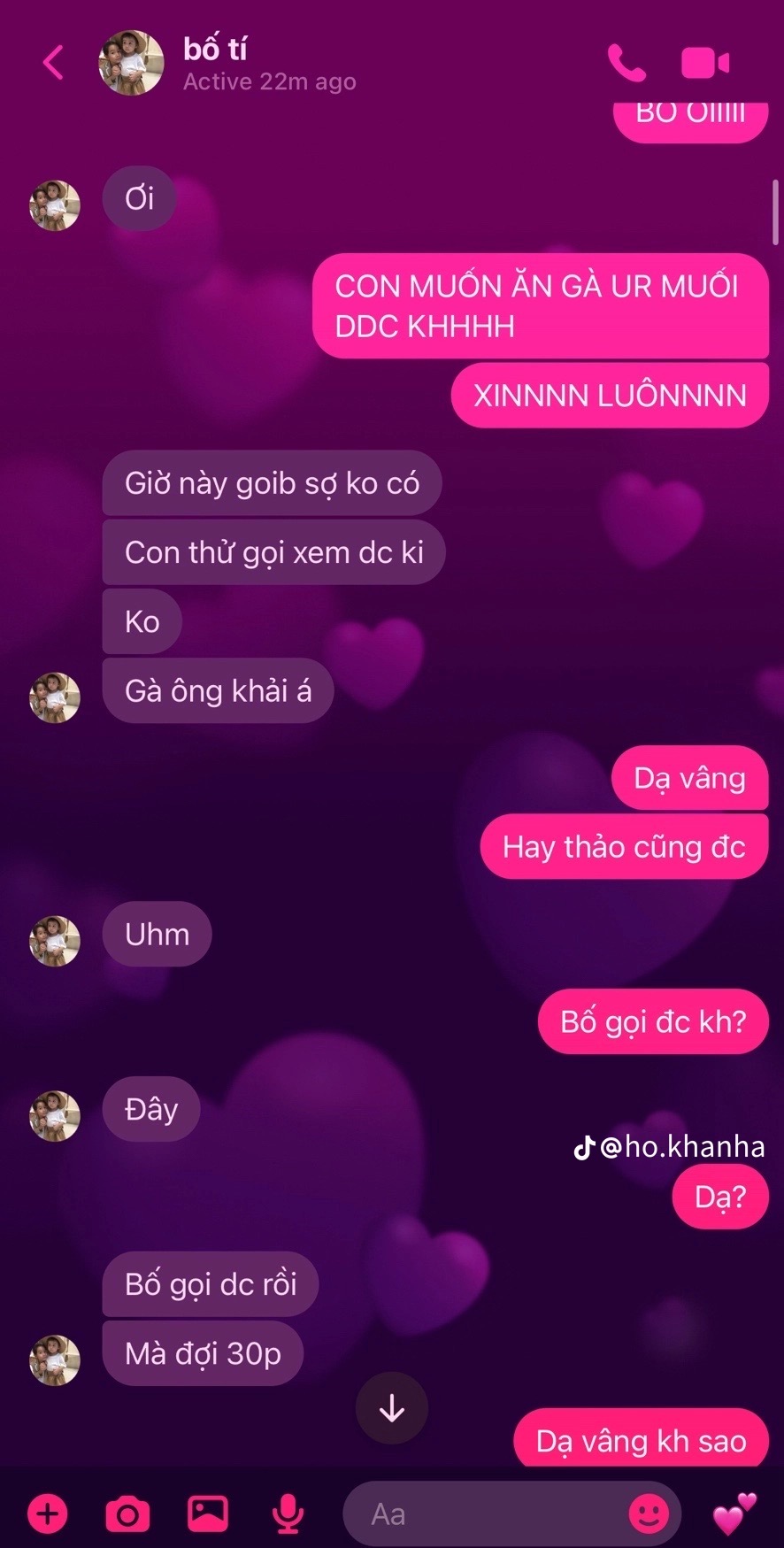 Con gái chia sẻ loạt tin nhắn với Hồ Hoài Anh, khẳng định 1 điều về bố- Ảnh 5. Con gái chia sẻ loạt tin nhắn với Hồ Hoài Anh, khẳng định 1 điều về bố- Ảnh 5.
