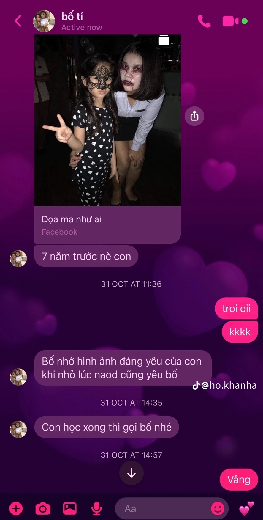 Con gái chia sẻ loạt tin nhắn với Hồ Hoài Anh, khẳng định 1 điều về bố- Ảnh 8. Con gái chia sẻ loạt tin nhắn với Hồ Hoài Anh, khẳng định 1 điều về bố- Ảnh 8.