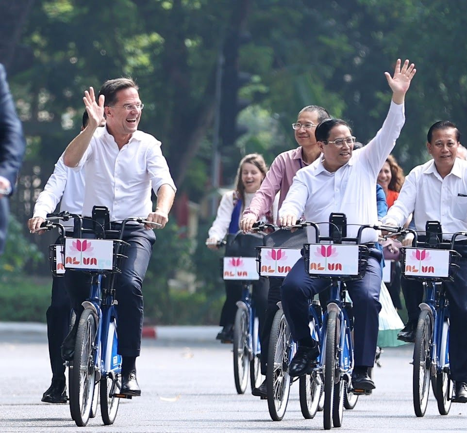 Lai lịch doanh nghiệp đằng sau chiếc xe đạp Thủ tướng Phạm Minh Chính và Thủ tướng Hà Lan cùng đạp đi ngắm thu Hà Nội - Ảnh 1.