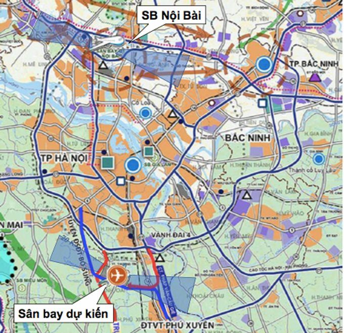 ‏Toàn cảnh khu vực được đề xuất xây dựng sân bay thứ 2 tại Hà Nội - Ảnh 7.