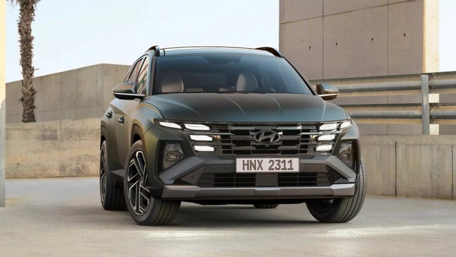 Hyundai Tucson 2025 có nội thất được thiết kế hoàn toàn mới - Ảnh 1.