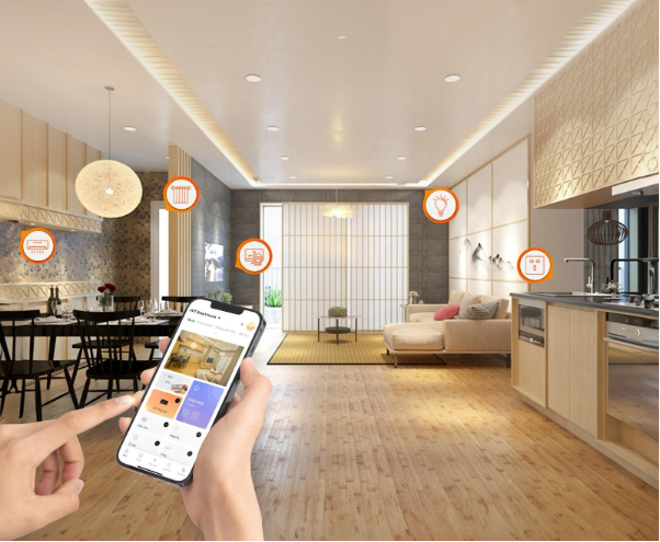 FPT Smart Home tạo nên dấu ấn cho căn hộ Nhật tại The Minato Residence - Ảnh 2.