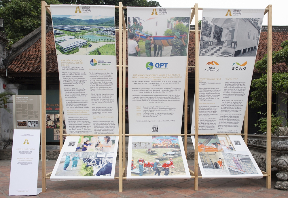 Ngắm các tác phẩm trưng bày tại Triển lãm Hành động vì cộng đồng - sự kiện đặc biệt, lần đầu tiên ở Việt Nam - Ảnh 4.