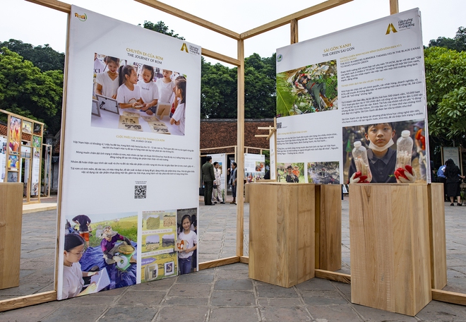 Ngắm các tác phẩm trưng bày tại Triển lãm Hành động vì cộng đồng - sự kiện đặc biệt, lần đầu tiên ở Việt Nam - Ảnh 6.
