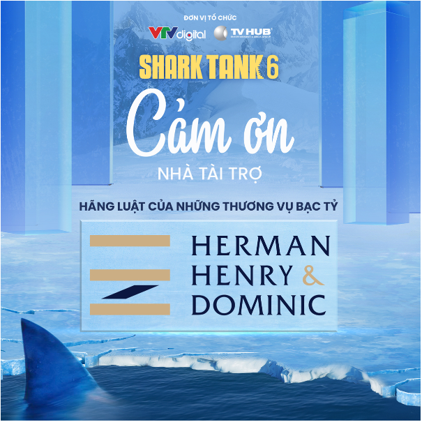 Lần đầu tiên Shark Tank Việt Nam có nhà tài trợ là một hãng luật - Ảnh 1. Lần đầu tiên Shark Tank Việt Nam có nhà tài trợ là một hãng luật - Ảnh 1.