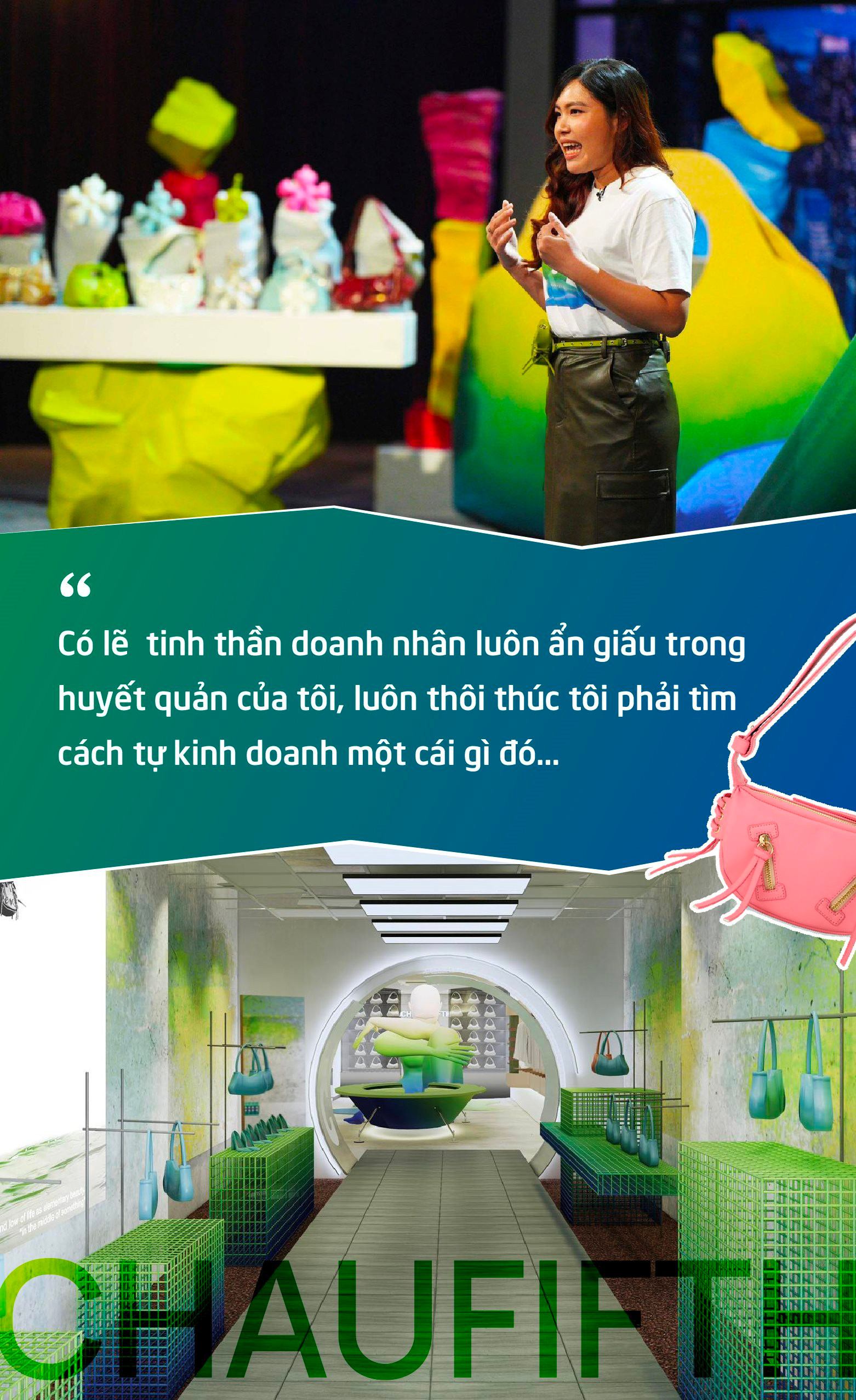 Nhân viên văn phòng 9x bỏ 3 triệu đồng đi học Photoshop, xây dựng thương hiệu túi xách CHAUTFIFTH được định giá 104 tỷ đồng trên Shark Tank Việt Nam - Ảnh 3.