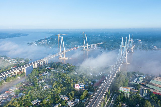 Cây cầu 5.003 tỷ đồng được Thủ tướng thị sát 5 lần sắp về đích: Công trình 'made in Vietnam 100%' - Ảnh 4.