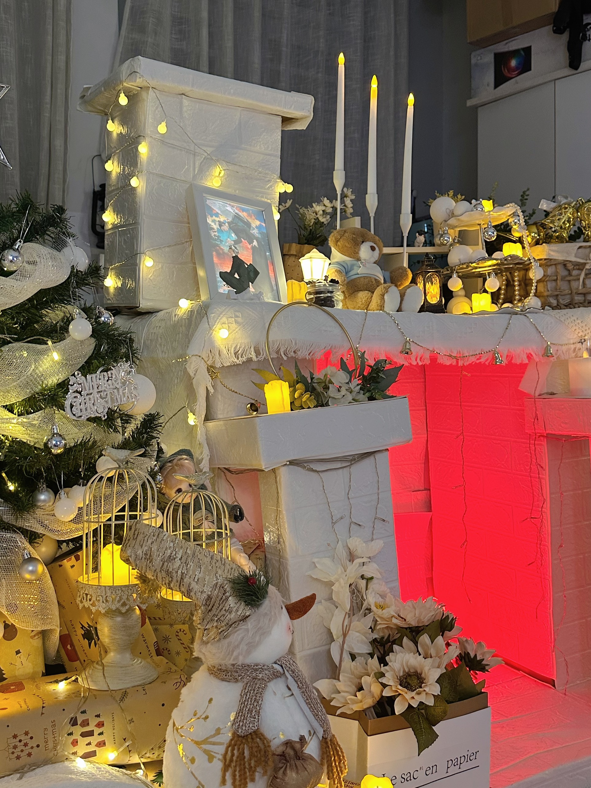 Đi thuê 5 triệu/ tháng nhưng chi 30 triệu mua nội thất: Vừa thay đổi decor và trang trí Giáng sinh hết 20 triệu đồng- Ảnh 2. Đi thuê 5 triệu/ tháng nhưng chi 30 triệu mua nội thất: Vừa thay đổi decor và trang trí Giáng sinh hết 20 triệu đồng- Ảnh 2.