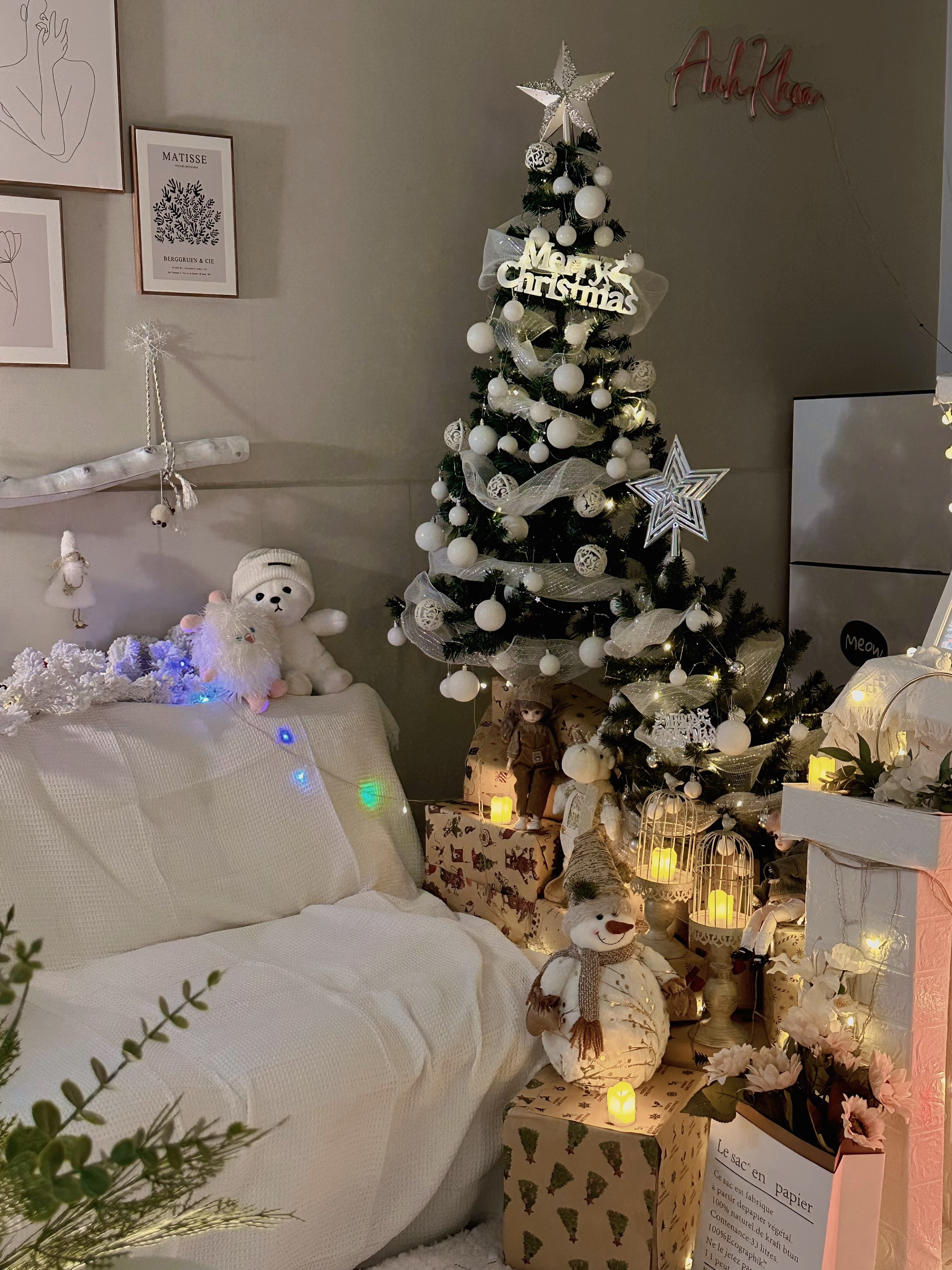 Đi thuê 5 triệu/ tháng nhưng chi 30 triệu mua nội thất: Vừa thay đổi decor và trang trí Giáng sinh hết 20 triệu đồng- Ảnh 5. Đi thuê 5 triệu/ tháng nhưng chi 30 triệu mua nội thất: Vừa thay đổi decor và trang trí Giáng sinh hết 20 triệu đồng- Ảnh 5.