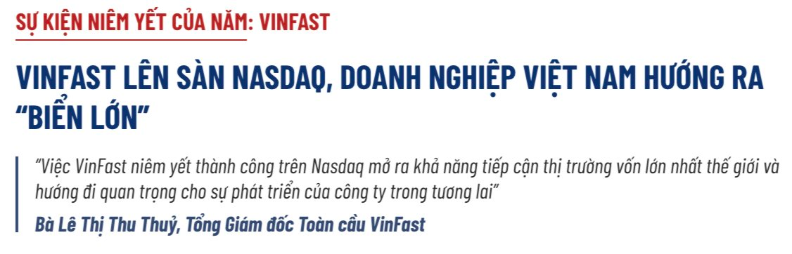 Nghệ An, FPT, ACB, VinFast, VPBank, NIC, sầu riêng, bán dẫn… vào danh sách 10 điểm nhấn của kinh tế Việt Nam năm 2023 - Ảnh 13.