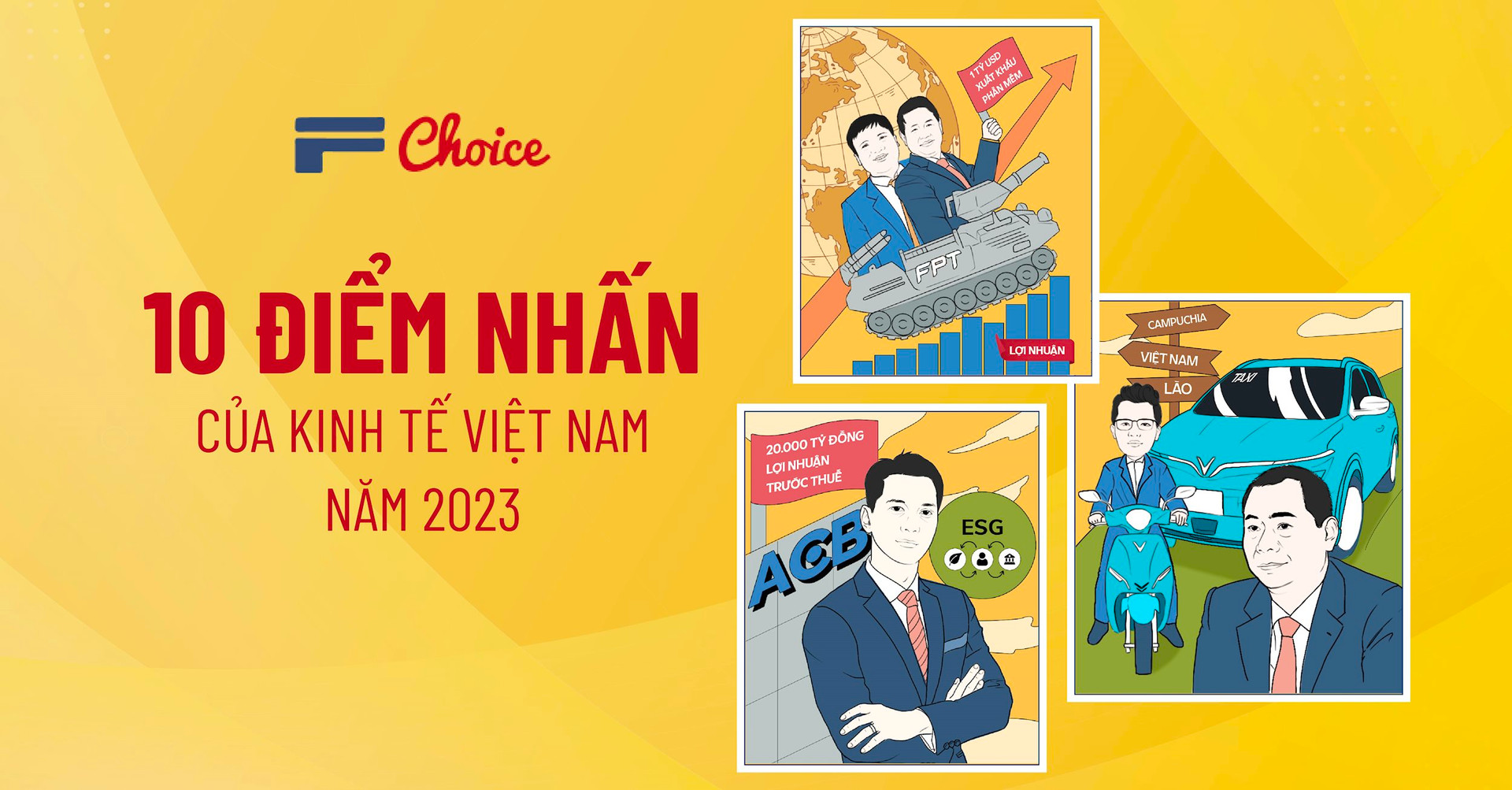 Nghệ An, FPT, ACB, VinFast, VPBank, NIC, sầu riêng, bán dẫn… vào danh sách 10 điểm nhấn của kinh tế Việt Nam năm 2023 - Ảnh 1.