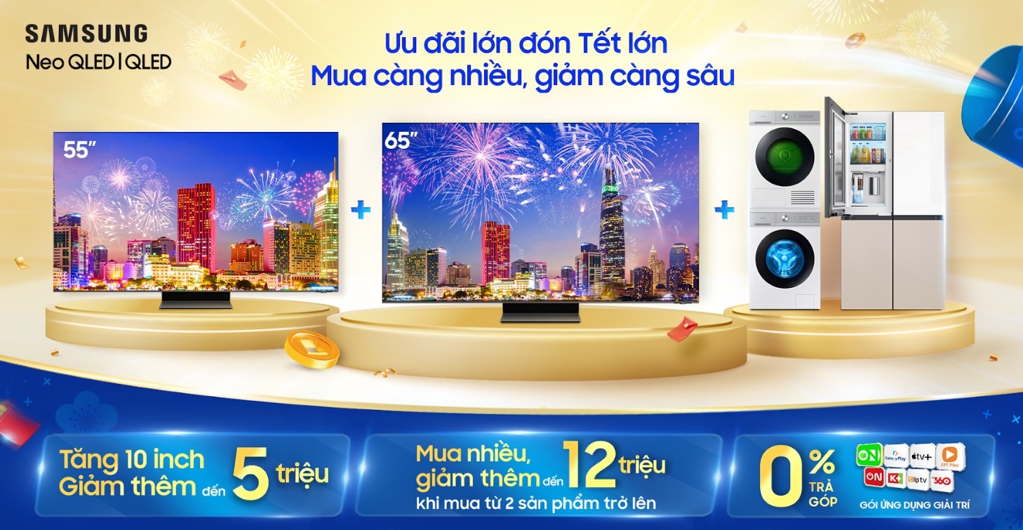 Mua TV Samsung, nhận thêm ưu đãi từ kho ứng dụng giải trí hàng đầu - Ảnh 4. Mua TV Samsung, nhận thêm ưu đãi từ kho ứng dụng giải trí hàng đầu - Ảnh 4.