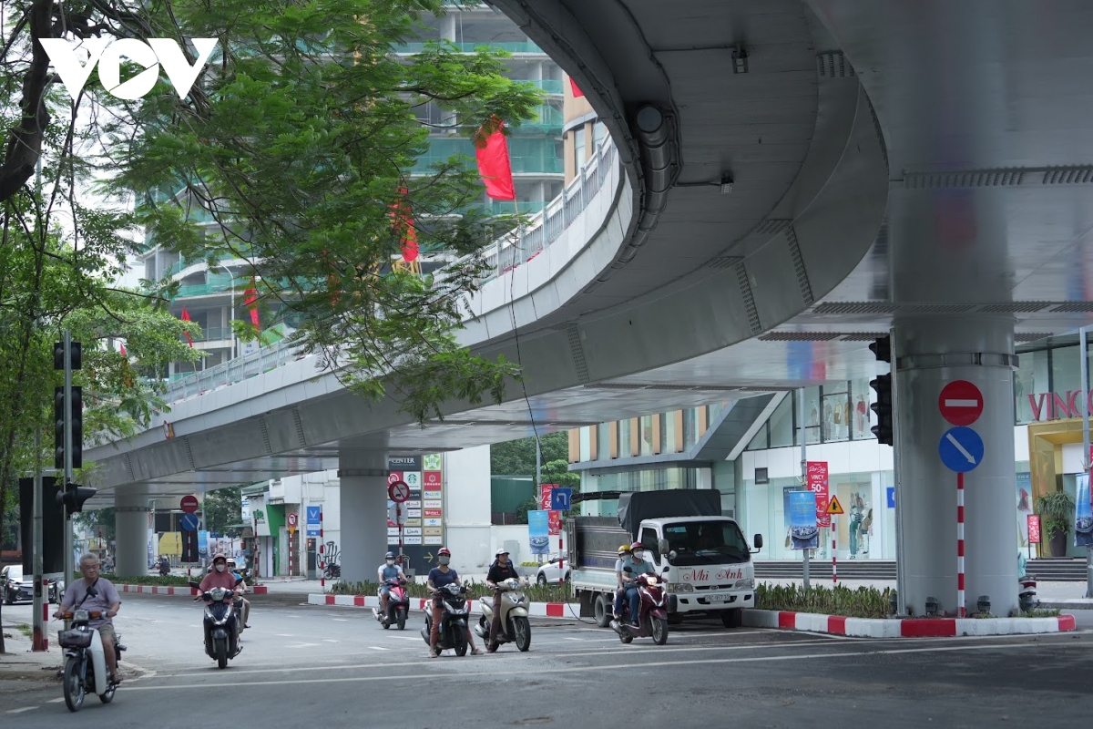 Diện mạo những công trình giao thông tiêu biểu của Thủ đô Hà Nội năm 2023 - Ảnh 8.
