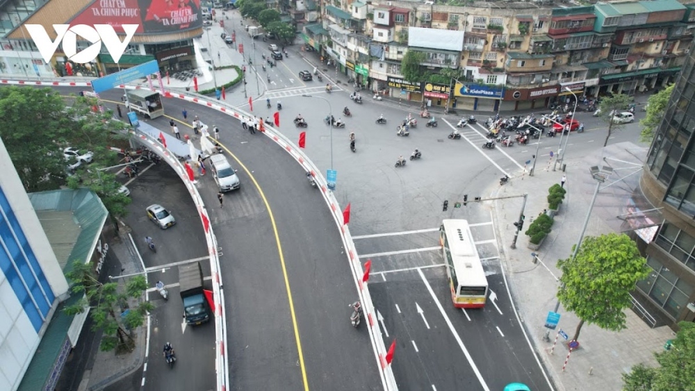Diện mạo những công trình giao thông tiêu biểu của Thủ đô Hà Nội năm 2023 - Ảnh 9.