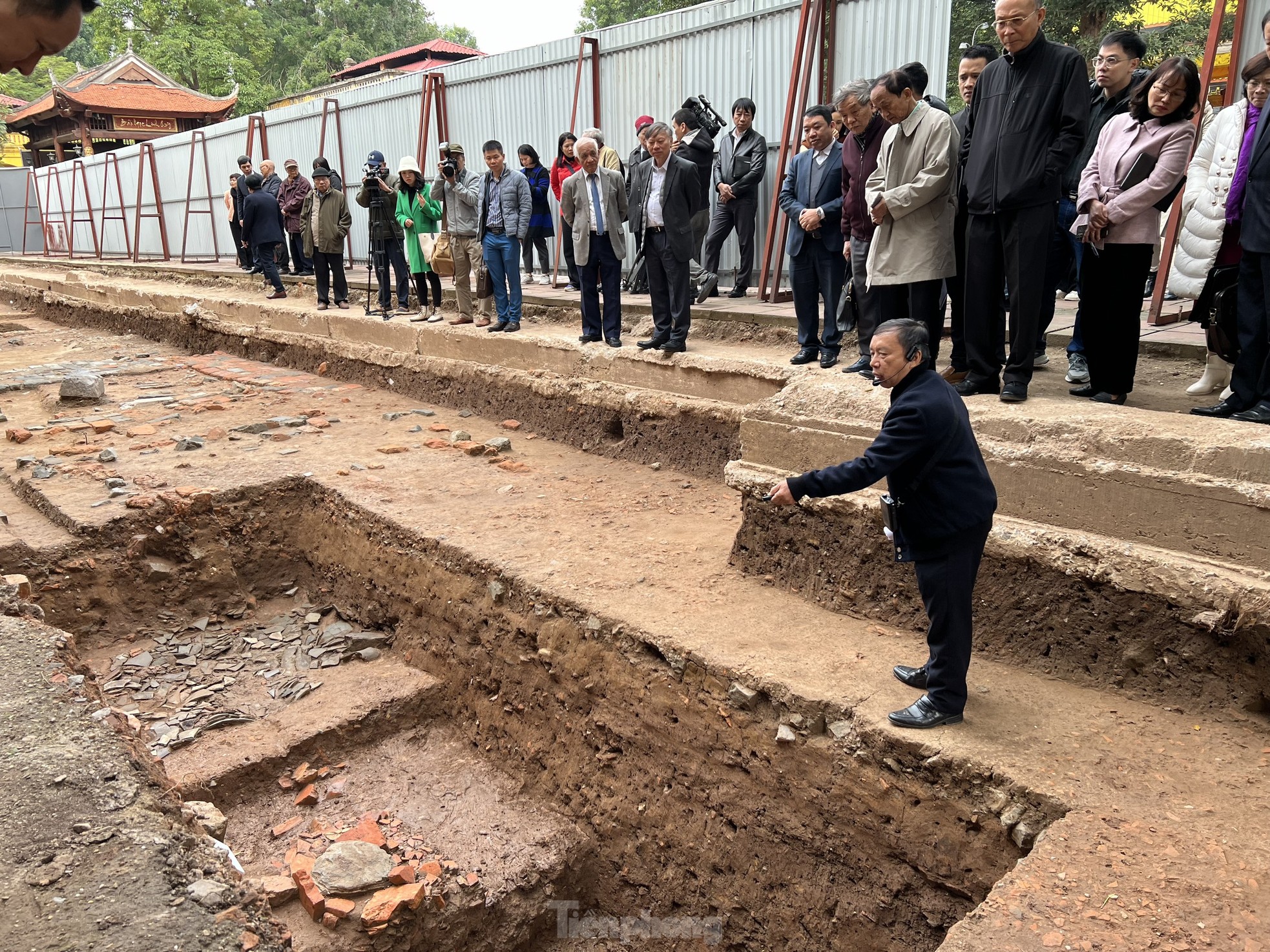 Phát hiện mới ở chính điện Kính Thiên tại Hoàng thành - Ảnh 12.