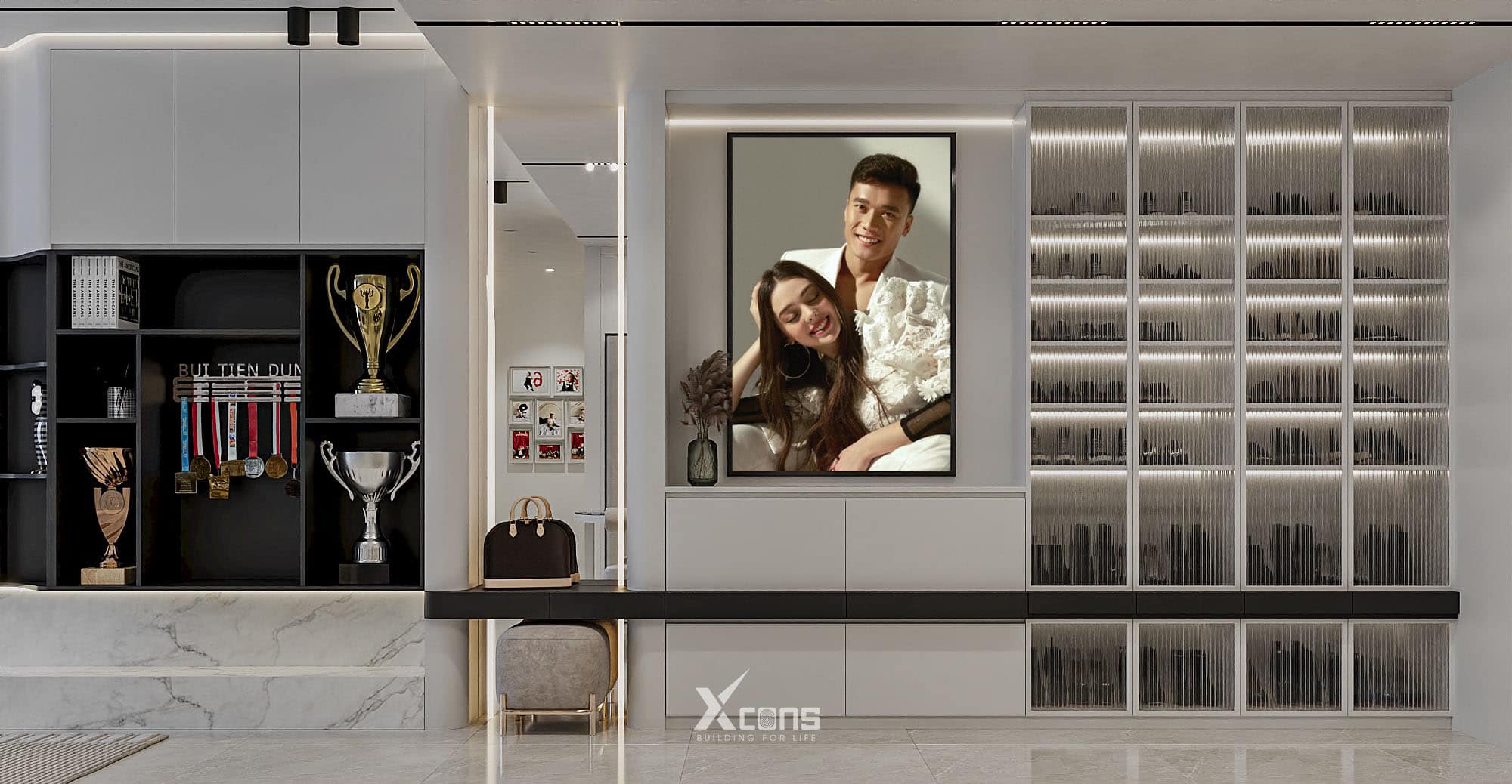 Bùi Tiến Dũng khoe căn hộ mới tặng vợ con: Sang xịn đến từng chi tiết, phòng riêng của quý tử gây chú ý- Ảnh 5. Bùi Tiến Dũng khoe căn hộ mới tặng vợ con: Sang xịn đến từng chi tiết, phòng riêng của quý tử gây chú ý- Ảnh 5.