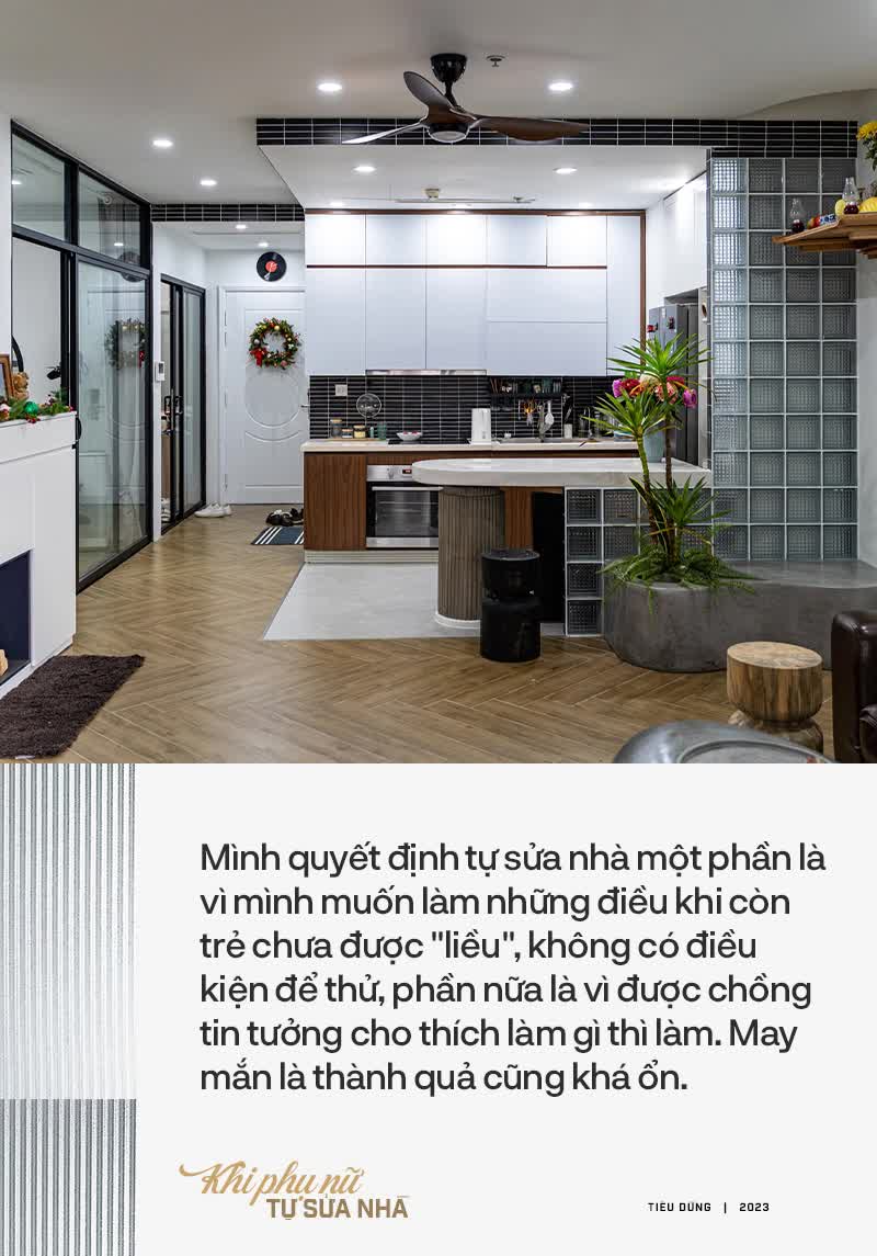 Khi hội chị em tự sửa nhà: Hoàn thiện tất tần tật trong 1 tháng, ai cũng khen vừa hợp lý và có dấu ấn cá nhân - Ảnh 12. Khi hội chị em tự sửa nhà: Hoàn thiện tất tần tật trong 1 tháng, ai cũng khen vừa hợp lý và có dấu ấn cá nhân - Ảnh 12.