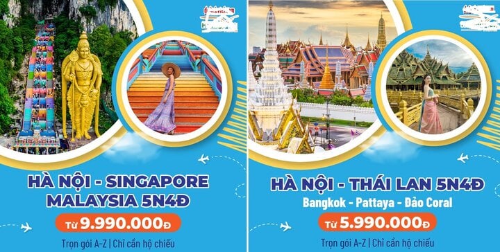Tour du lịch ngoại chỉ vài triệu đồng hút khách Việt dịp Tết dương lịch - Ảnh 1. Tour du lịch ngoại chỉ vài triệu đồng hút khách Việt dịp Tết dương lịch - Ảnh 1.