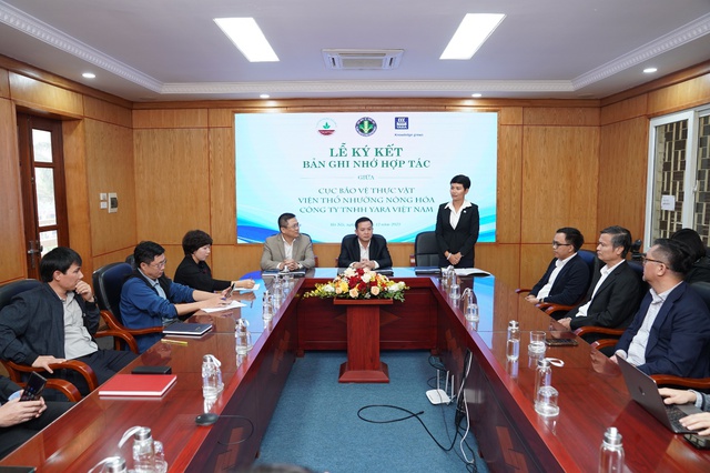Cục Bảo vệ Thực vật, Viện Thổ Nhưỡng Nông Hóa và Yara Việt Nam cùng hợp tác - Ảnh 3. Cục Bảo vệ Thực vật, Viện Thổ Nhưỡng Nông Hóa và Yara Việt Nam cùng hợp tác - Ảnh 3.