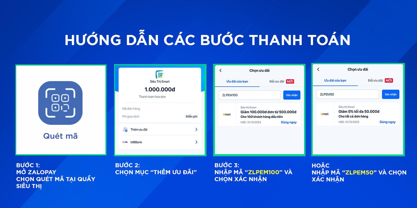 Mua sắm Emart, thanh toán ZaloPay để nhận ưu đãi lên đến 100.000 đồng - Ảnh 2. Mua sắm Emart, thanh toán ZaloPay để nhận ưu đãi lên đến 100.000 đồng - Ảnh 2.