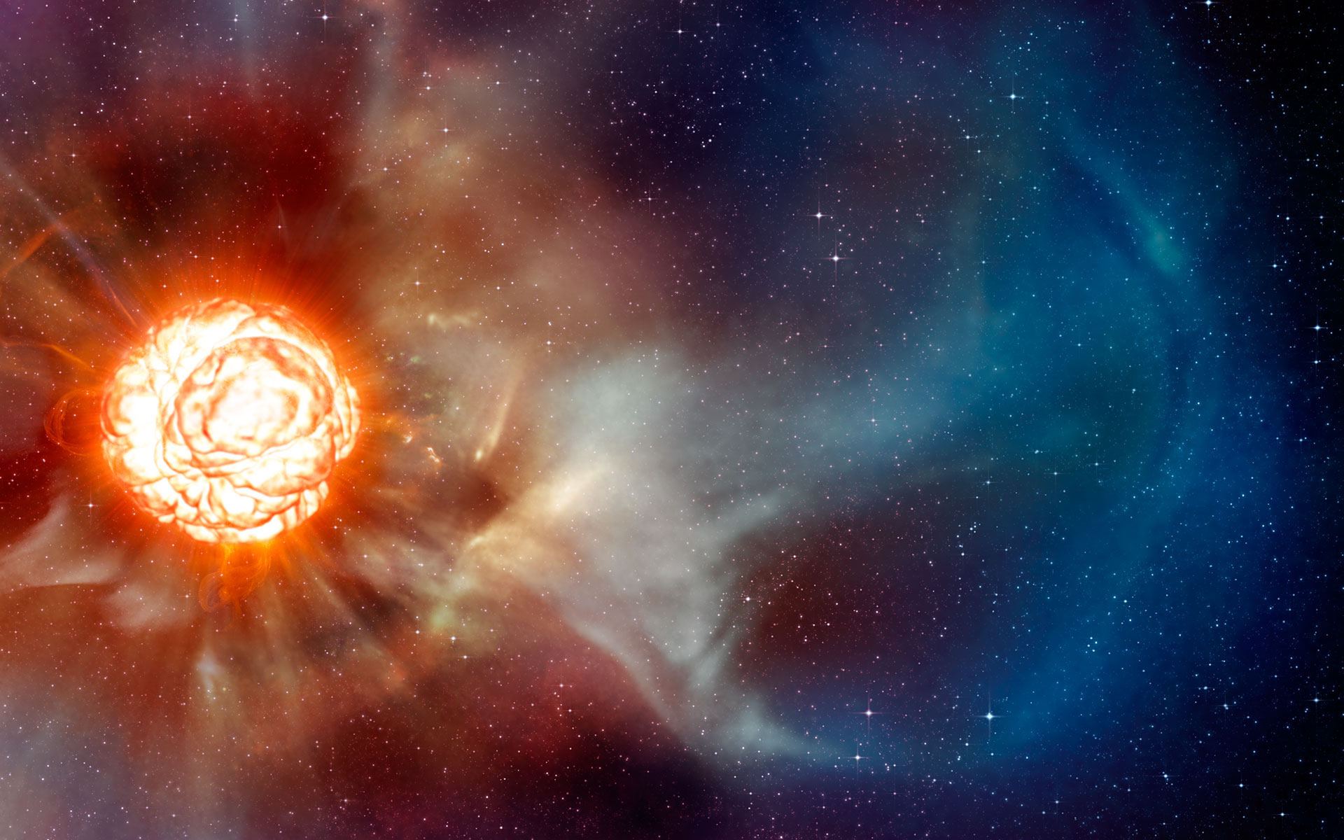 “Quái vật vũ trụ đỏ” Tư Mã Thiên từng mô tả sắp biến hình- Ảnh 1.