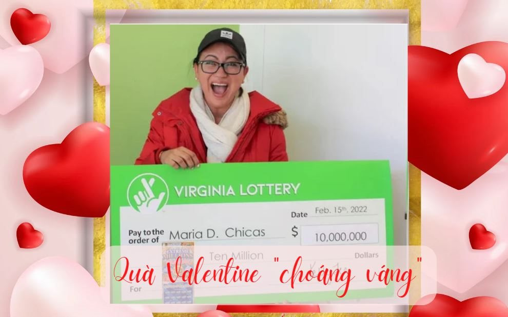 Quà độc ngày Valentine: Người đàn ông tặng vợ tấm vé số trúng giải 10 triệu USD, nửa kia nhận quà mà “choáng váng” - Ảnh 1.