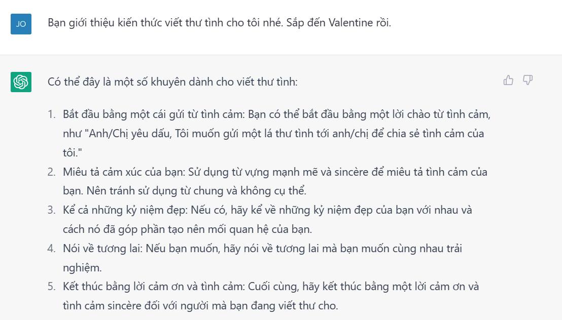 Ngại ngùng, lười suy nghĩ, nhiều đấng mày râu quyết định nhờ ChatGPT tỏ tình hộ trong ngày Valentine và cái kết bất ngờ - Ảnh 4.