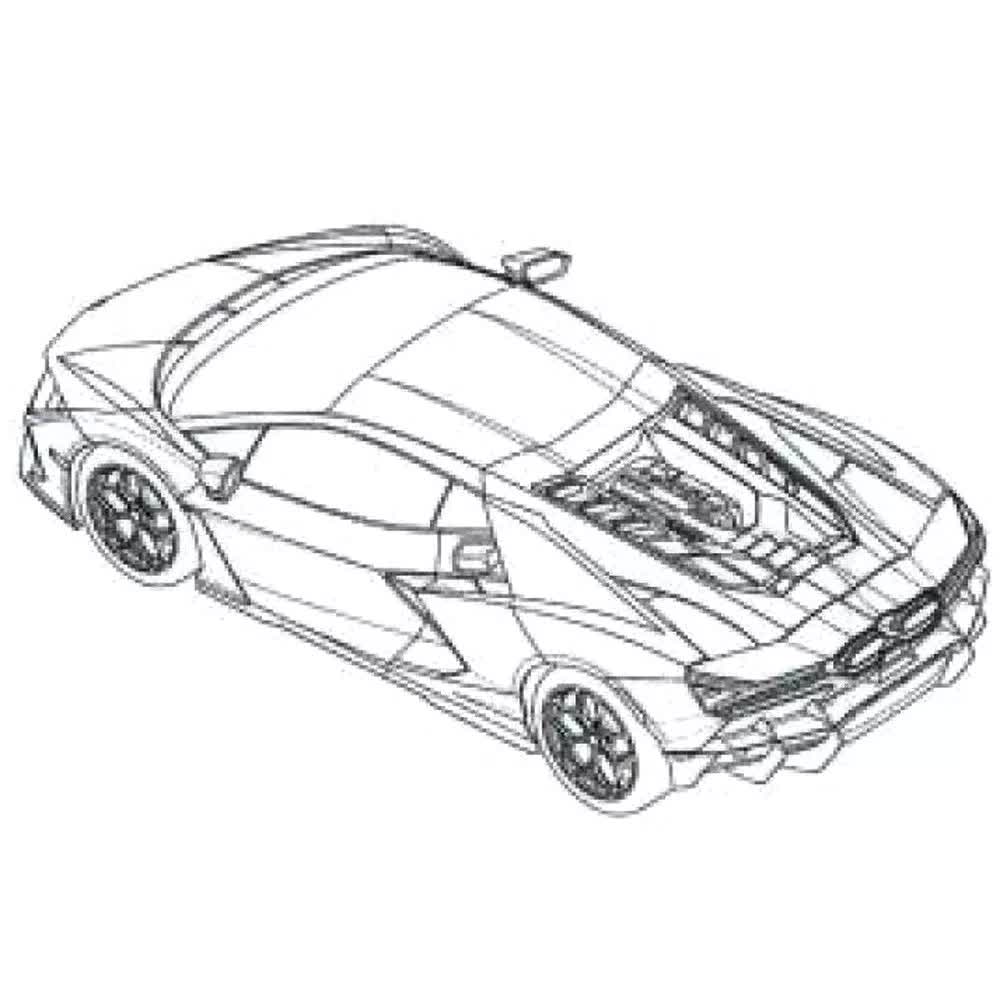 Thiết kế Lamborghini chắc cũng nhàn: Đàn em Aventador lộ diện mạo với nhiều chi tiết giống siêu xe nửa thập kỷ trước - Ảnh 4.