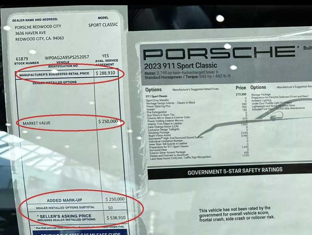 Siêu phẩm Porsche được Cường 'Đô la' và Vua cà phê Đặng Lê Nguyên Vũ săn đón bỗng gây xôn xao khi có giá 'lạc' gần bằng giá xe - Ảnh 2.