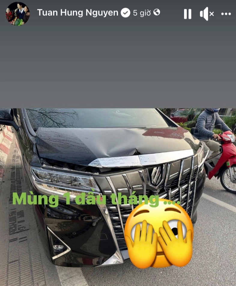 Ca sĩ Tuấn Hưng gặp nạn với chiếc xe thứ 2: Không nặng như Ferrari nhưng cũng hư hại đáng kể - Ảnh 2. Ca sĩ Tuấn Hưng gặp nạn với chiếc xe thứ 2: Không nặng như Ferrari nhưng cũng hư hại đáng kể - Ảnh 2.