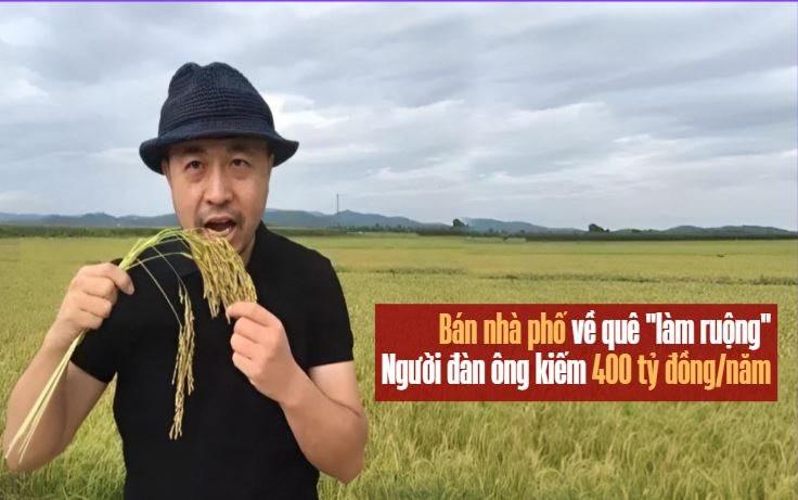 Người đàn ông bán nhà phố để về quê &quot;làm ruộng&quot; với 10.000 mẫu đất: Kinh doanh gạo đóng theo lon, kiếm 400 tỷ đồng/năm, thành công ngoài mong đợi - Ảnh 1.