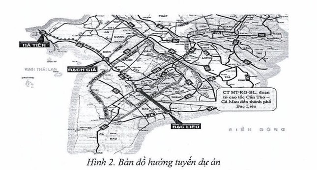 Bạc Liêu đề xuất xây cao tốc Hà Tiên – Rạch Giá – Bạc Liêu hơn 22.700 tỷ đồng - Ảnh 1.