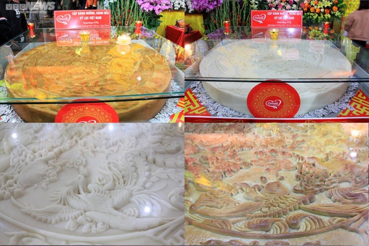 Cặp bánh kỷ lục Guinness Việt Nam tại Lễ hội đền Trần Thái Bình - Ảnh 3.
