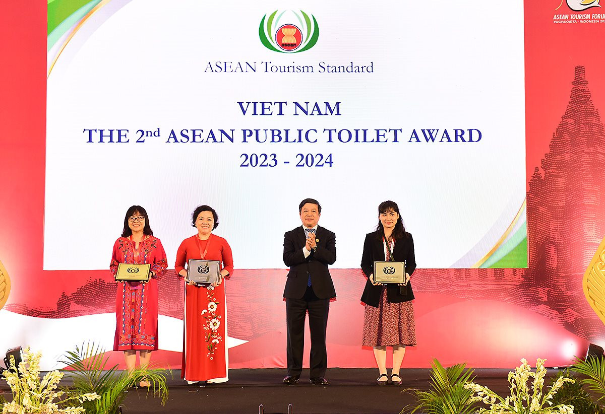 14 đơn vị Việt Nam đạt giải thưởng Du lịch ASEAN 2023, bao gồm 3 giải nhà vệ sinh công cộng - Ảnh 1.