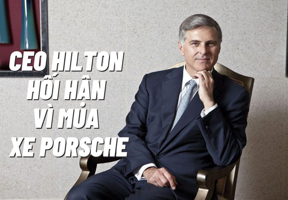 CEO tập đoàn Hilton: ‘Mua siêu xe Porsche là sai lầm tài chính lớn nhất tôi từng mắc phải’ - Ảnh 1.