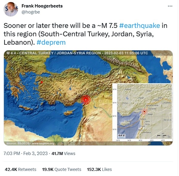 Có người đã dự báo về động đất mạnh ở Thổ Nhĩ Kỳ từ 3 ngày trước, các nhà khoa học nói gì? - Ảnh 2.