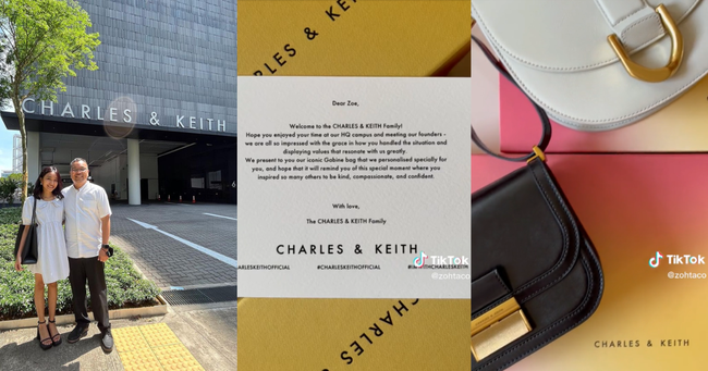 Từng bị chế giễu vì gọi túi Charles & Keith là hàng hiệu xa xỉ, cô gái 17 tuổi khiến netizen phục sát đất vì bước tiến không ngờ tới với nhãn hàng - Ảnh 3. Từng bị chế giễu vì gọi túi Charles & Keith là hàng hiệu xa xỉ, cô gái 17 tuổi khiến netizen phục sát đất vì bước tiến không ngờ tới với nhãn hàng - Ảnh 3.
