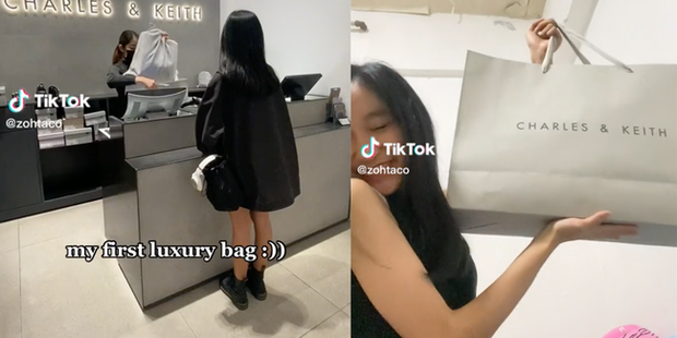 Từng bị chế giễu vì gọi túi Charles & Keith là hàng hiệu xa xỉ, cô gái 17 tuổi khiến netizen phục sát đất vì bước tiến không ngờ tới với nhãn hàng - Ảnh 1. Từng bị chế giễu vì gọi túi Charles & Keith là hàng hiệu xa xỉ, cô gái 17 tuổi khiến netizen phục sát đất vì bước tiến không ngờ tới với nhãn hàng - Ảnh 1.