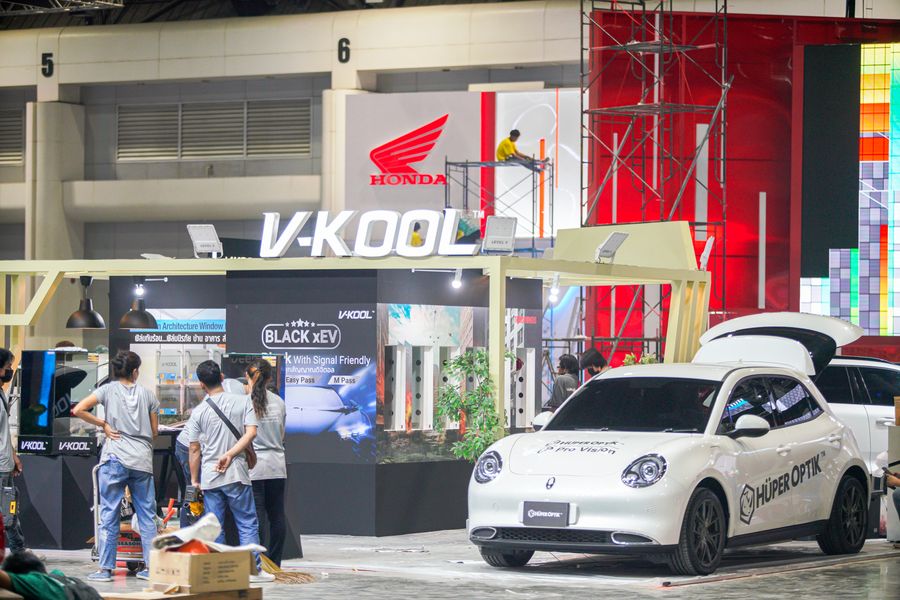 Flycam khám Triển lãm ô tô Bangkok trước giờ G: Hàng loạt xe đổ bộ, 1 gian có cả chục chiếc cho thấy độ khủng đáng mong chờ - Ảnh 15. Flycam khám Triển lãm ô tô Bangkok trước giờ G: Hàng loạt xe đổ bộ, 1 gian có cả chục chiếc cho thấy độ khủng đáng mong chờ - Ảnh 15.