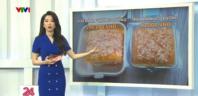 Câu chuyện tiệm bánh ăn kiêng gây xôn xao suốt mấy ngày gần đây (Ảnh: VTV)