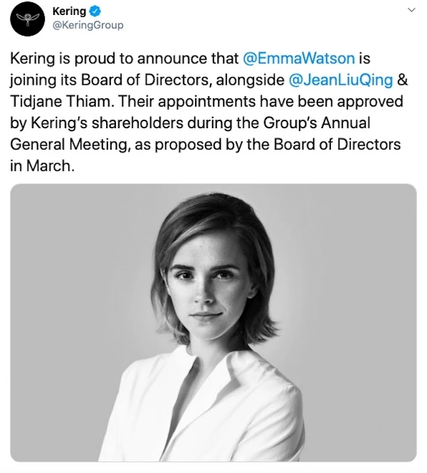 Becoming the big boss of Gucci, this is how Emma Watson manages more than 2,000 billion in assets: Very smart and doesn't need to be flashy - Photo 3.