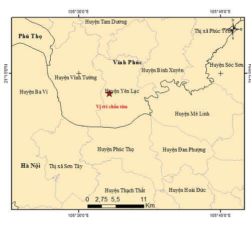 Xảy ra động đất giáp Hà Nội - Ảnh 1.