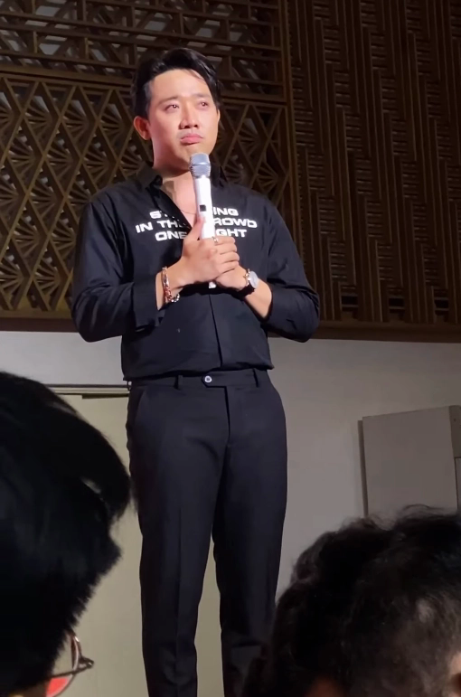 Phía Trấn Thành lên tiếng về ồn ào ở rạp phim: 'Không biết lí do gì bạn kia không mua suất khác mà hiểu lầm và lên án Trấn Thành' - Ảnh 3.