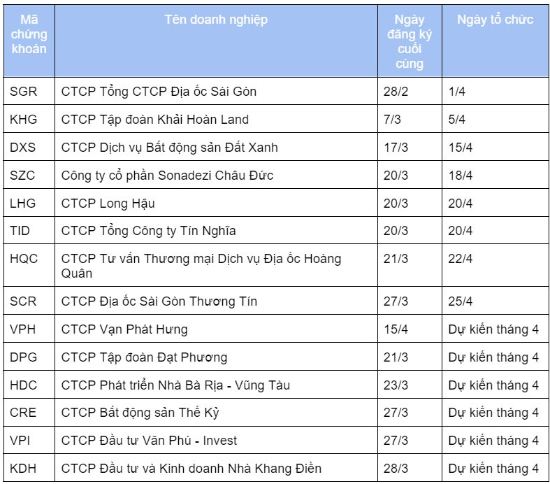 Kế hoạch ĐHCĐ 2023 của loạt ông lớn BĐS: Vingroup lùi lịch họp sang tháng 6, Sunshine Homes, Văn Phú, Đất Xanh...dự kiến tổ chức trong tháng 4 - Ảnh 2.