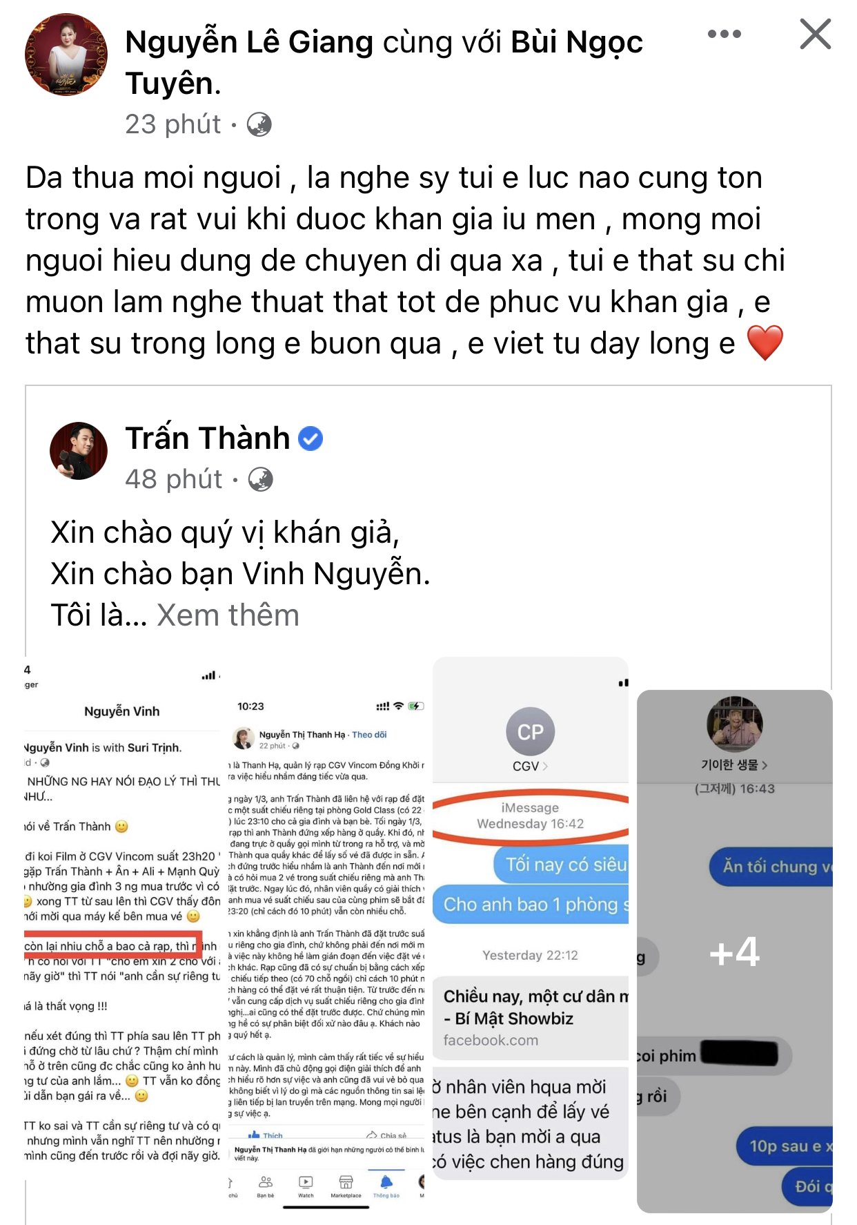 Sao Vbiz trước ồn ào Trấn Thành: Hari Won và dàn diễn viên Nhà Bà Nữ cùng thái độ, 1 người nhắn thẳng nhân vật 'bóc phốt' - Ảnh 6. Sao Vbiz trước ồn ào Trấn Thành: Hari Won và dàn diễn viên Nhà Bà Nữ cùng thái độ, 1 người nhắn thẳng nhân vật 'bóc phốt' - Ảnh 6.
